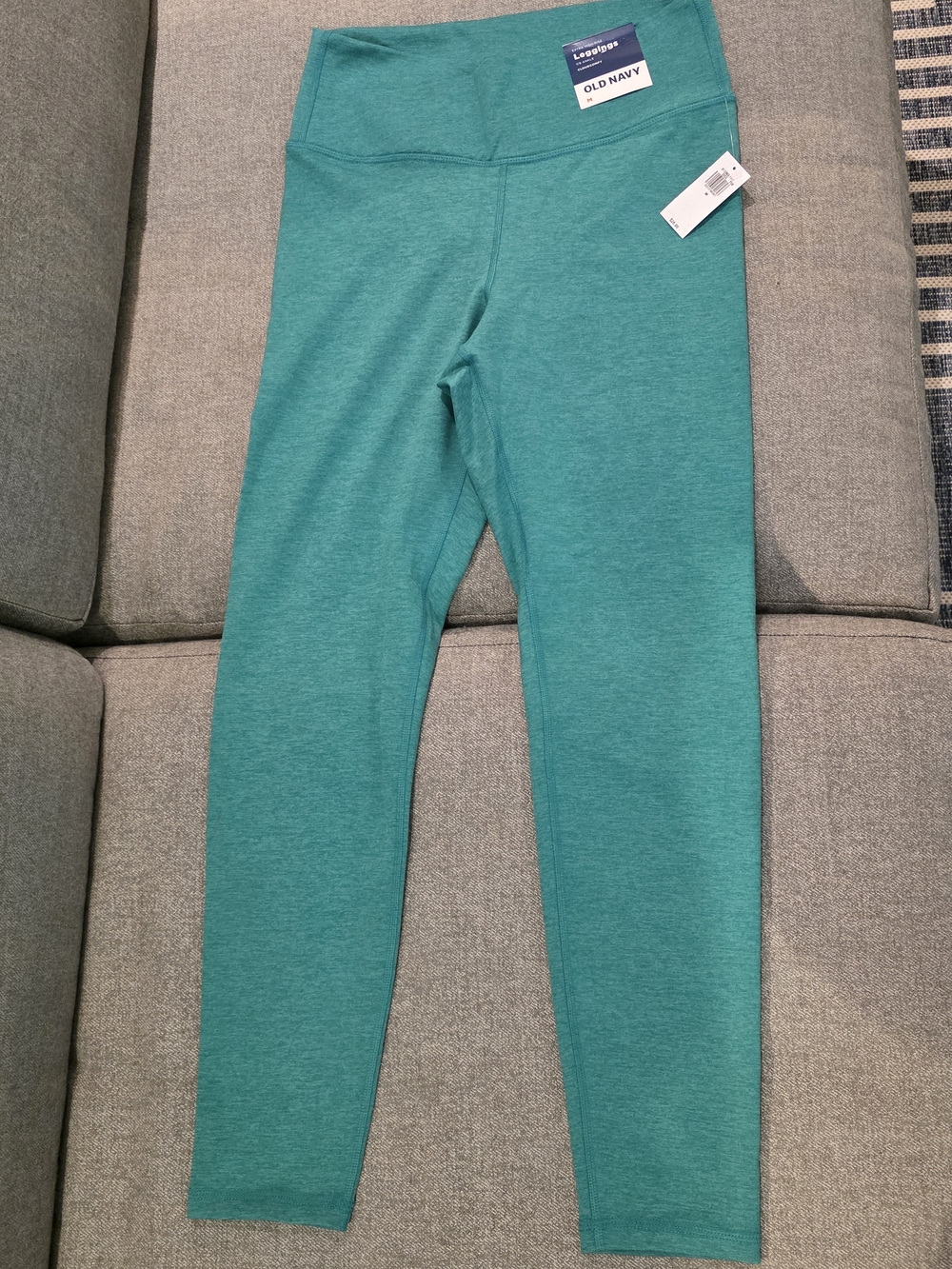 NWT Old Navy Women's Teal Active High-Waist Leggings